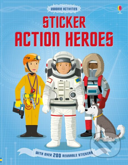 Sticker Action Heroes - Megan Cullis, Emi Ordas (ilustrátor) - kniha z kategorie Samolepky