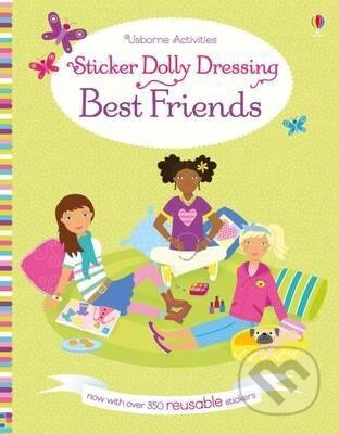 Sticker dolly dressing Best friends Usborne Publishing