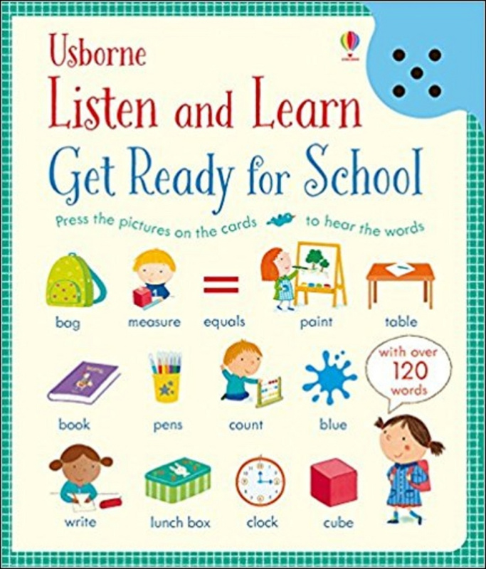 Listen and learn Get ready for school Usborne Publishing