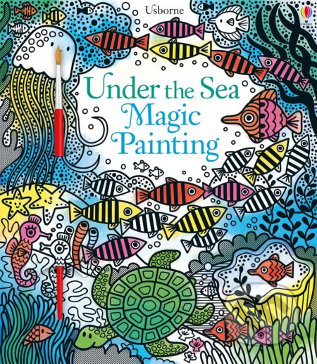 Under the sea magic painting book Usborne Publishing