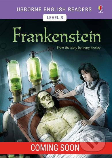Usborne English Readers 3: Frankenstein - Mairi Mackinnon - kniha z kategorie Beletrie