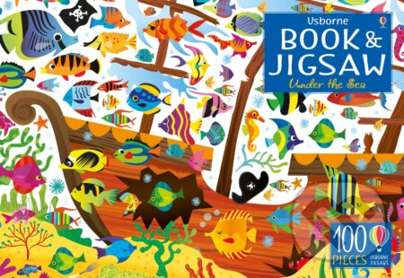 Usborne Book and Jigsaw Under the Sea - Kirsteen Robson, Gareth Lucas (ilustrátor) - kniha z kategorie Pro děti