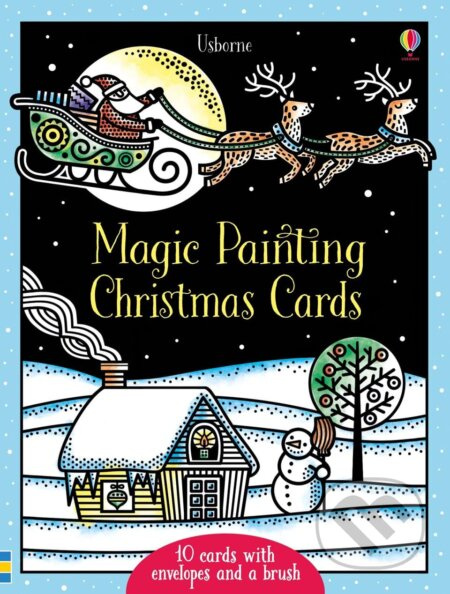 Christmas Cards Magic Painting  Usborne Publishing