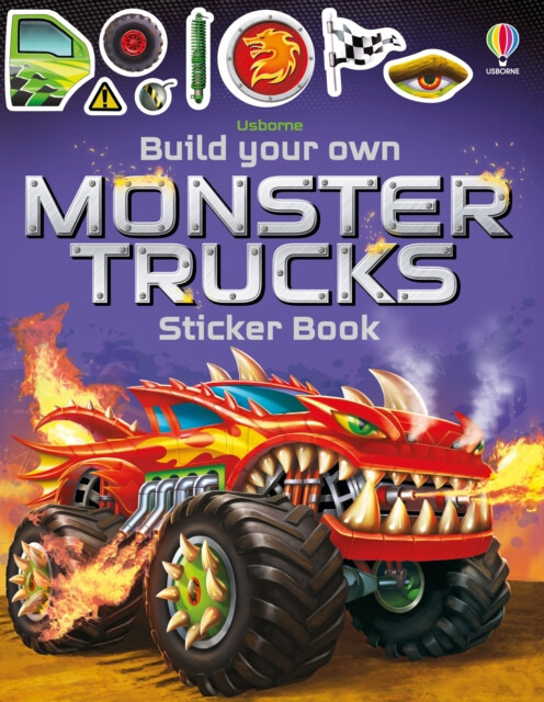 Build Your Own Monster Trucks (Sticker Book) - Simon Tudhope - kniha z kategorie Pro děti