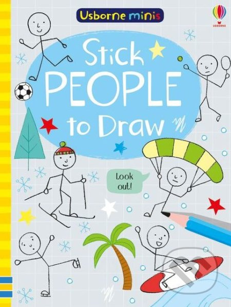 Stick People to Draw - Sam Smith, Jenny Addison - kniha z kategorie Omalovánky, vystřihovánky, papír