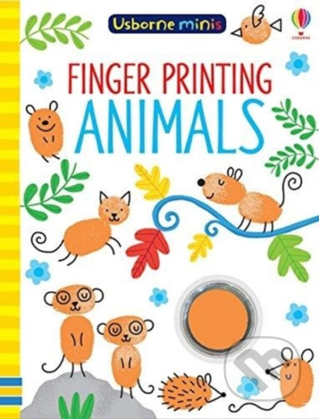 Finger Printing Animals - Sam Smith, Jenny Addison (ilustrácie) - kniha z kategorie Naučné knihy