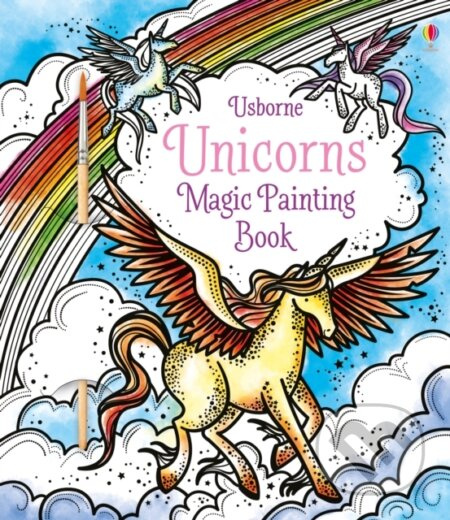 Unicorns magic painting book Usborne Publishing