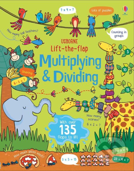 Multiplying and Dividing - Lara Bryan, Benedetta Giaufret (ilustrátor), Enrica Rusina (ilustrátor) - kniha z kategorie Omalovánky, vystřihovánky,…