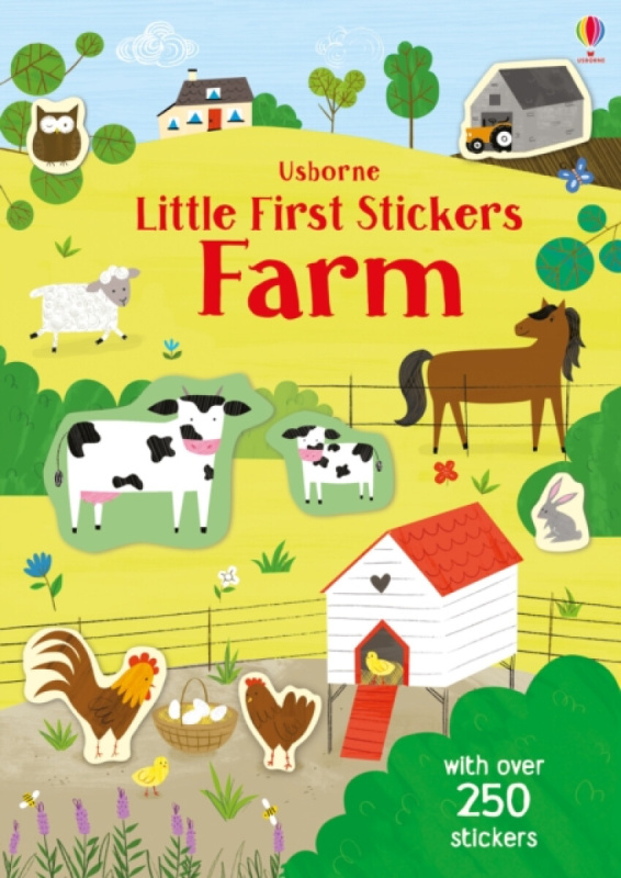 Little First Stickers: Farm - Jessica Greenwell, Louisa Boyles (Ilustrátor) - kniha z kategorie Pro děti