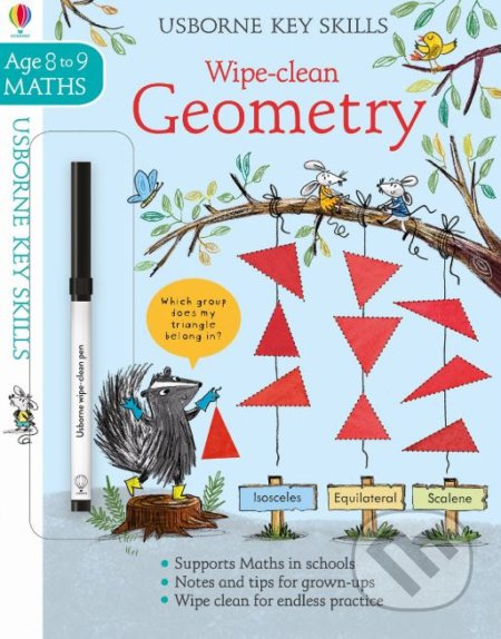 Wipe-Clean Geometry - Holly Bathie, Magda Brol (ilustrácie) - kniha z kategorie Naučné knihy