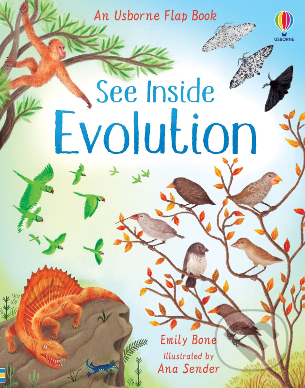 See Inside Evolution - Emily Bone, Ana Sender (ilustrátor) - kniha z kategorie Pro děti