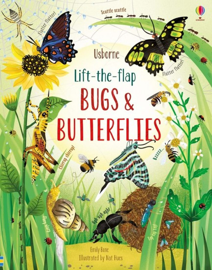 Lift-the-Flap Bugs and Butterflies Usborne Publishing