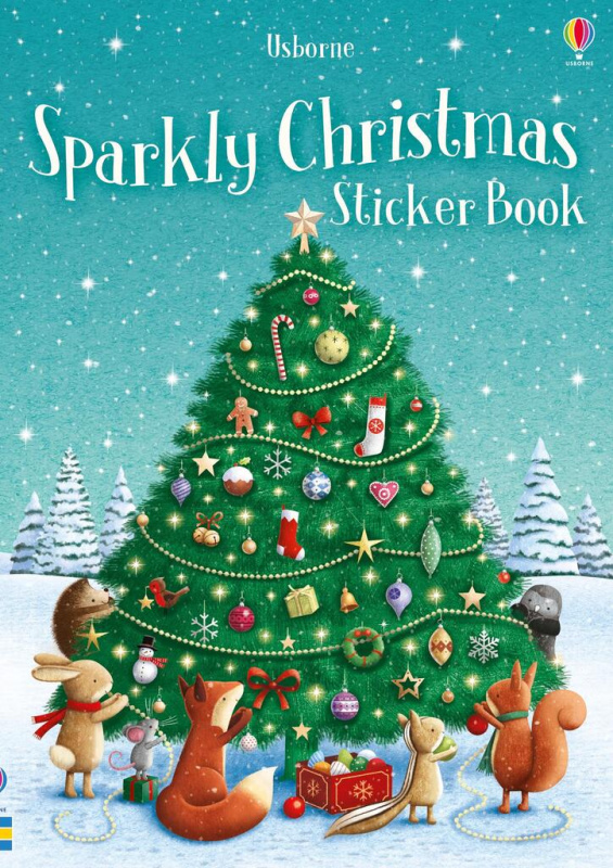 Little Sparkly Christmas Sticker Book - Fiona Patchettová - kniha z kategorie Pro děti