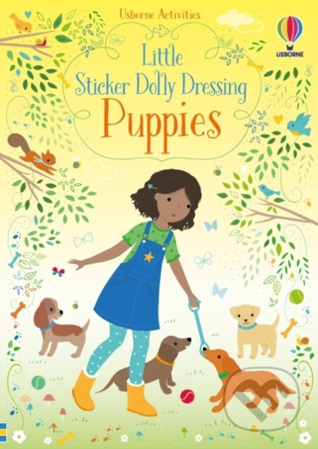 Little sticker dolly dressing Puppies Usborne Publishing