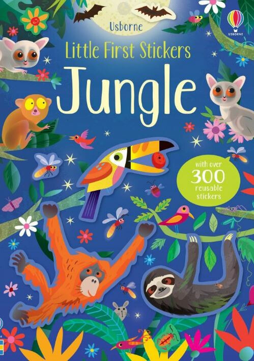 Little First Stickers: Jungle - Kirsteen Robson, Gareth Lucas (ilustrácie) - kniha z kategorie Pro děti