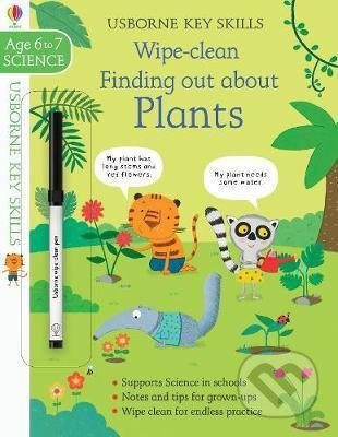 Wipe-Clean Finding Out About Plants - Hannah Watson, Marta Cabrol (ilustrácie) - kniha z kategorie Naučné knihy
