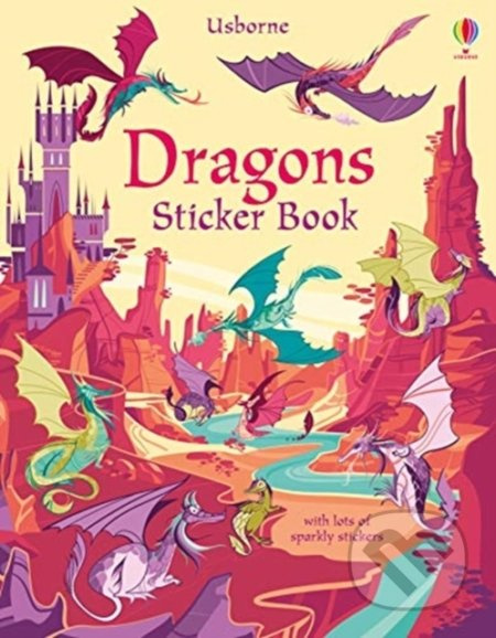 Dragons Sticker Book - Fiona Watt, Camilla Garofano (ilustrácie) - kniha z kategorie Pro děti