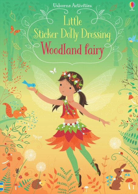 Little Sticker Dolly Dressing Woodland Fairy - Fiona Watt, Lizzie Mackay (ilustrácie) - kniha z kategorie Pro děti