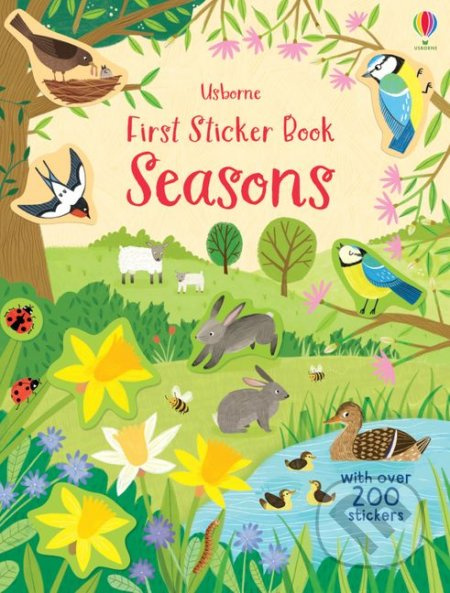 First Sticker Book Seasons - Holly Bathie, Jean Claude (ilustrácie) - kniha z kategorie Pro děti