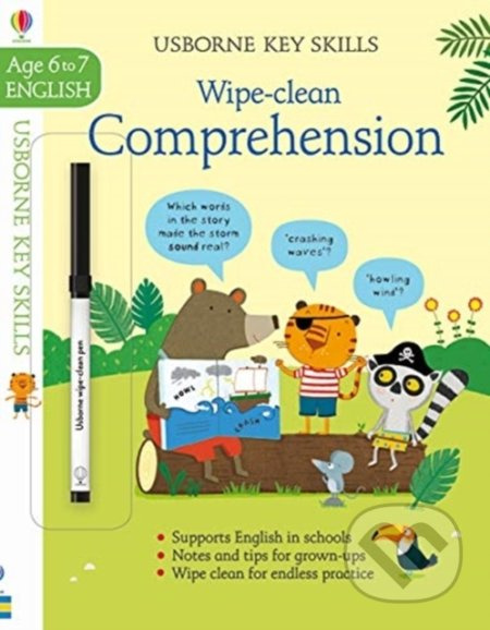 Wipe-Clean Comprehension - Caroline Young, Marta Cabrol (ilustrácie) - kniha z kategorie Naučné knihy
