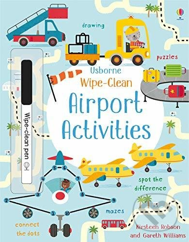 Wipe-Clean Airport Activities - Gareth Williams (ilustrátor), Kirsteen Robson - kniha z kategorie Naučné knihy