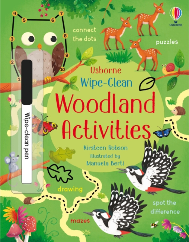 Wipe-Clean Woodland Activities - Kirsteen Robson