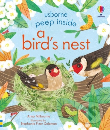 Peep Inside a Bird's Nest - Anna Milbourne, Stephanie Fizer Coleman (ilustrátor) - kniha z kategorie Naučné knihy