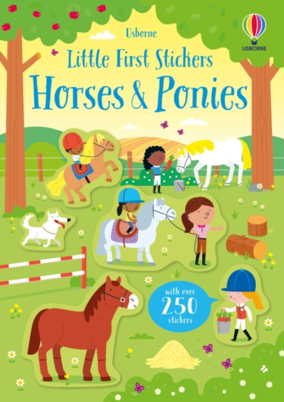 Little First Stickers Horses and Ponies - Kirsteen Robson, Adrien Siroy (ilustrácie) - kniha z kategorie Pro děti
