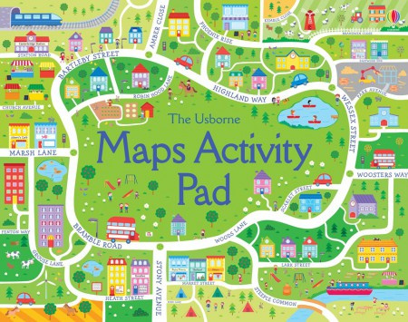 Maps activity pad Usborne Publishing