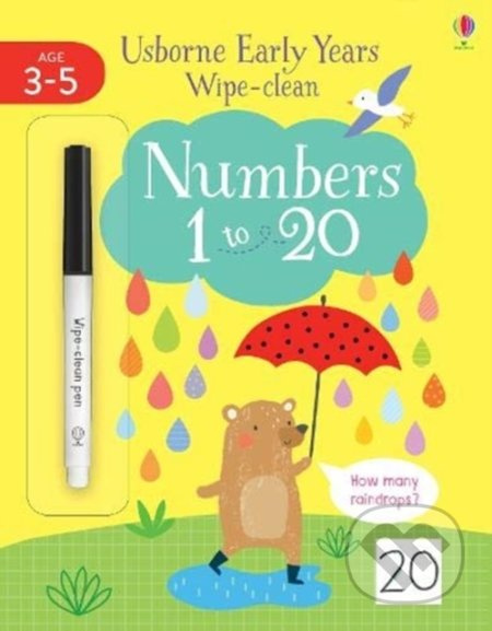 Numbers 1 To 20 - Jessica Greenwell, Ailie Busby (ilustrátor) - kniha z kategorie Naučné knihy