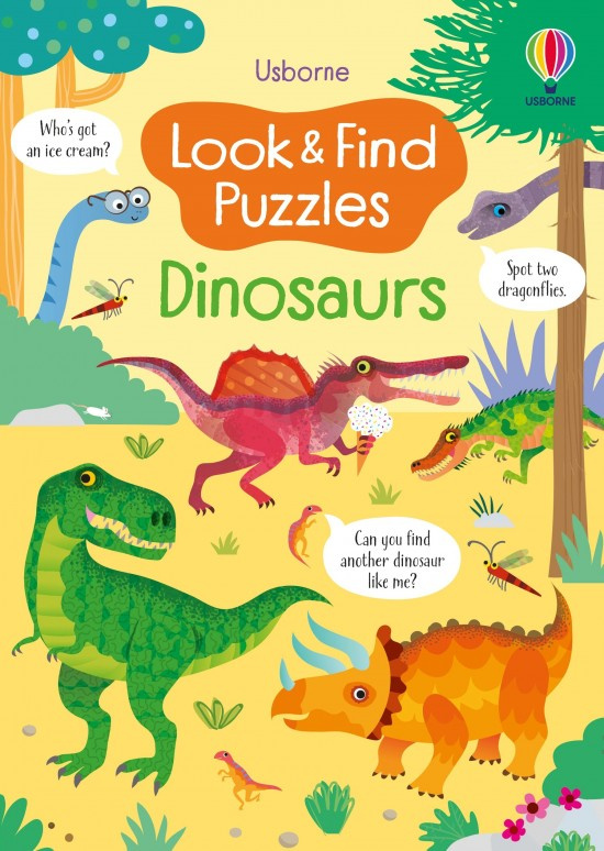 Look and Find Puzzles Dinosaurs Usborne Publishing