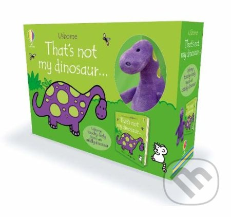 That's not my dinosaur... (Book and Plush) - Fiona Watt, Rachel Wells (ilustrátor) - kniha z kategorie Pro děti