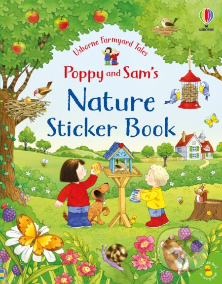 Poppy and Sam's Nature Sticker Book - Kate Nolan, Simon Taylor-Kielty (ilustrátor) - kniha z kategorie Pro děti