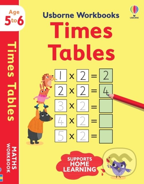 Usborne Workbooks Times tables 5-6 - Holly Bathie - kniha z kategorie Pre deti a mládež