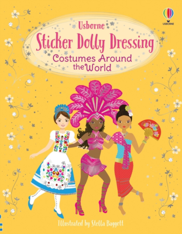 Sticker Dolly Dressing: Costumes Around the World - Emily Bone, Stella Baggott (ilustrátor) - kniha z kategorie Pro děti