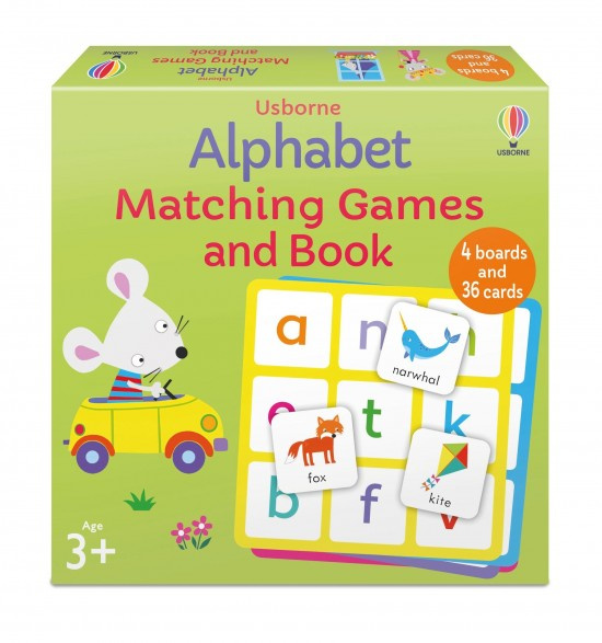 Alphabet Matching Games and Book Usborne Publishing