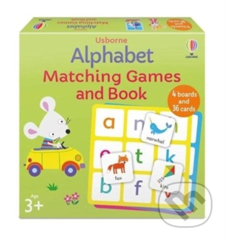 Alphabet Matching Games and Book Usborne Publishing