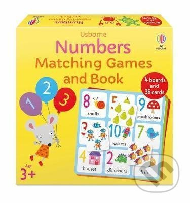 Numbers Matching Games and Book - Kate Nolan - kniha z kategorie Pro děti