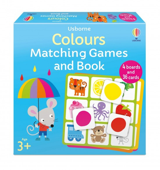 Colours Matching Games and Book Usborne Publishing