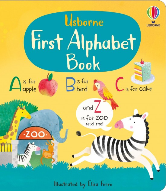 First Alphabet Book Usborne Publishing