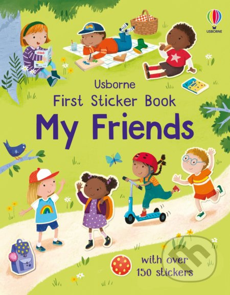 First Sticker Book My Friends - Holly Bathie - kniha z kategorie Pro děti