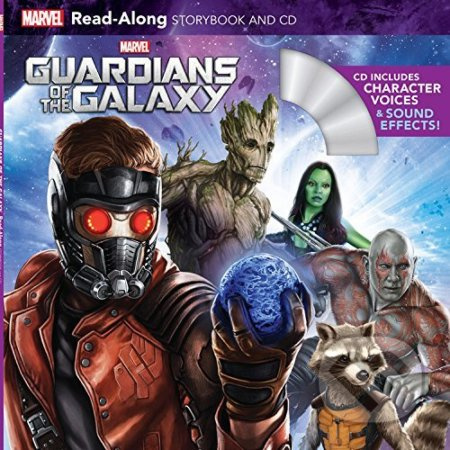 Guardians of the Galaxy (Read-Along Storybook and CD) - kniha z kategorie Komiksy