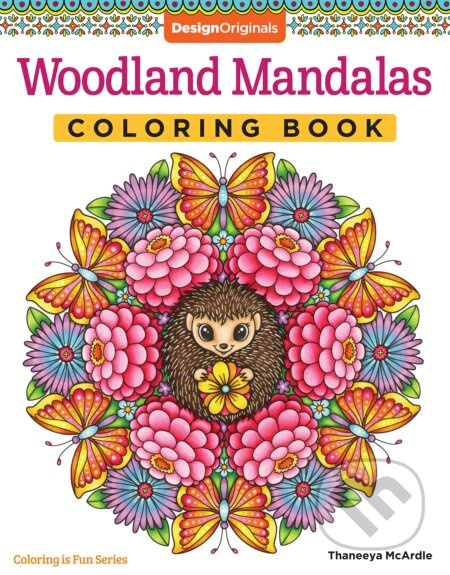 Woodland Mandalas Coloring Book - Thaneeya McArdle - kniha z kategorie