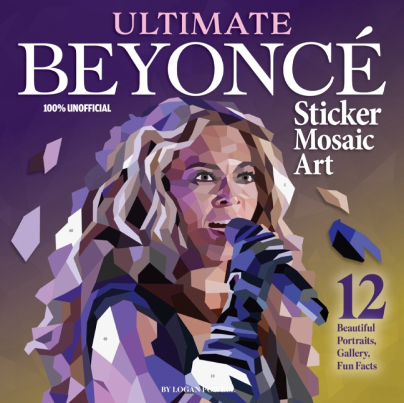 Design Originals Ultimate Beyonce Sticker Mosaic Art - Powell, Logan