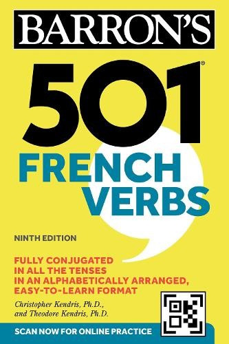 501 French Verbs, Ninth Edition Kaplan Publishing