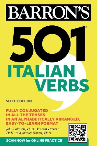 501 Italian Verbs, Sixth Edition Kaplan Publishing