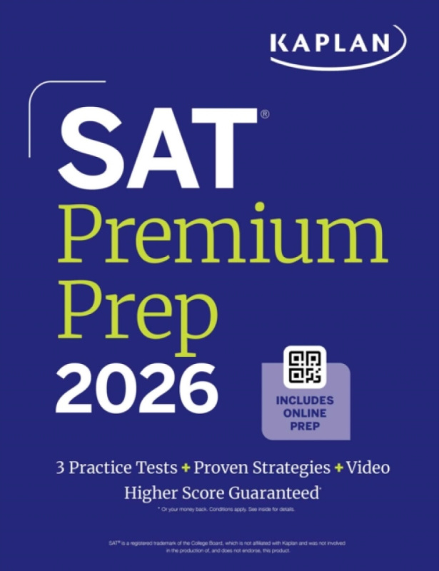 Kaplan AEC Education SAT Premium Prep 2026: Includes 3 Full Length Practice Tests, 700+ Practice Questions, + 1 Year Online Access to Quizzes and Video Lessons and Tutoria - Kaplan Test Prep