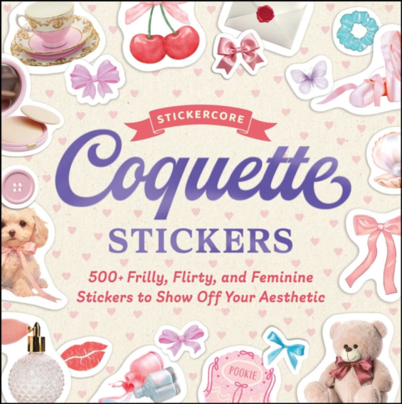 Adams Media Corporation Coquette Stickers - Adams Media