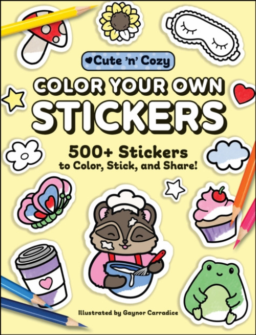 Adams Media Corporation Color Your Own Stickers