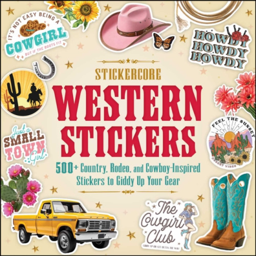 Adams Media Corporation Western Stickers - Adams Media